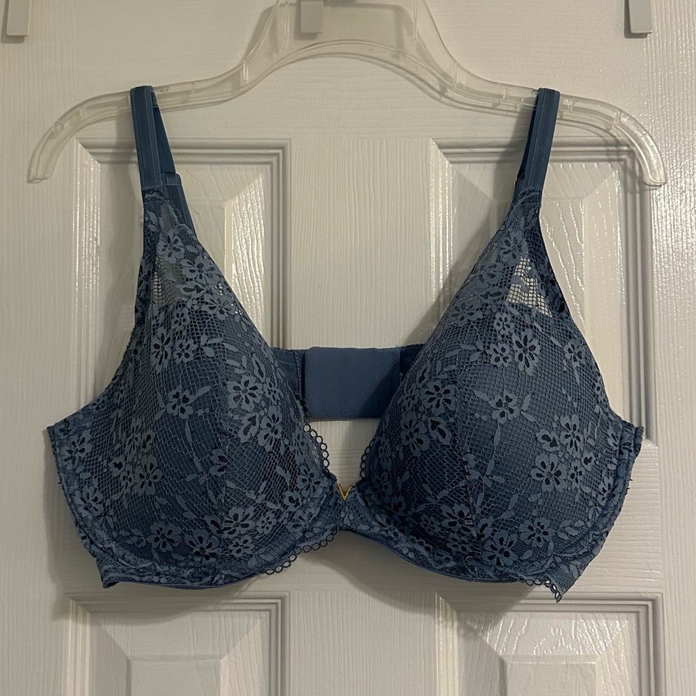 Victoria’s Secret Love Cloud Lightly Lined Bra 38DD in Faded Denim